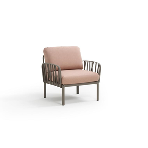 Kreslo 880x790x780 mm, tortora-rosa | NARDI, Komodo
