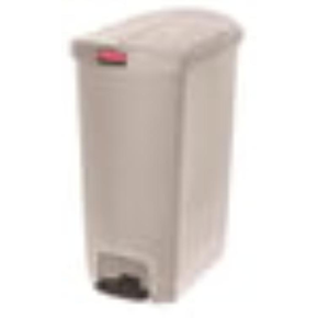Pedálový kôš 68l béžový | RUBBERMAID, Slim Jim