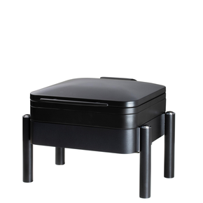 Chafing GN 2/3 s plným vekom, čierny 480x470 mm | AMBITION, Premium