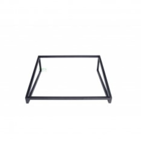 Bufetový podstavec bridge, oceľový čierny, matný GN 1/2 10 cm | HORECA SERVICE, HS Design