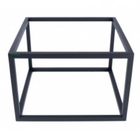 Bufetový podstavec qubik, oceľový čierny, matný 24x24x23 cm | HORECA SERVICE, HS Design