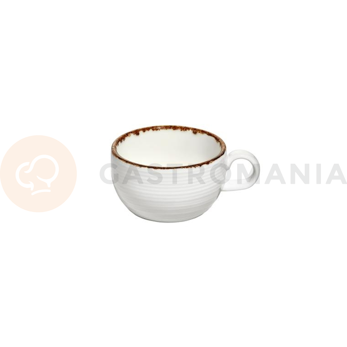 Šálka ​​na cappucino 270 ml | BY BONE, Helix Gleam