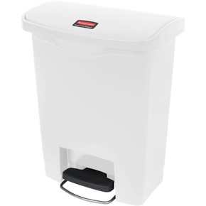 Kôš Step on 30l biely | RUBBERMAID, Slim Jim
