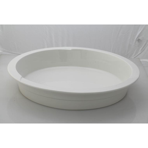 Delená okrúhla vložka z porcelánu 390x65 mm | ARIANE, Prime