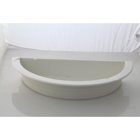 Okrúhla porcelánová vložka 390x65 mm | ARIANE, Prime