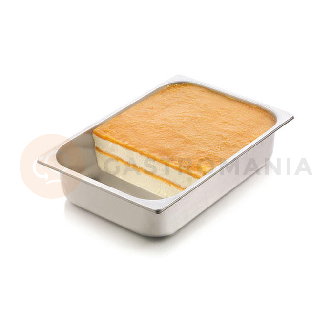 Forma na vrstvenie do gastronádoby na zmrzlinu 320×220×10 mm | SILIKOMART, Tapis Gel02