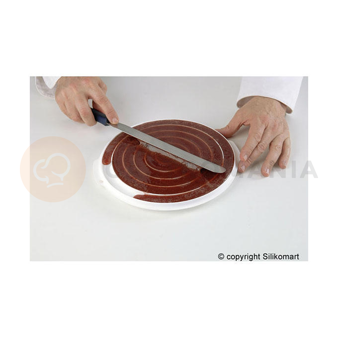 Forma na výrobu náplne do múčnikov, tort a zmrzlinových kreácií Insert Decor Round | SILIKOMART, Insert Decor Round