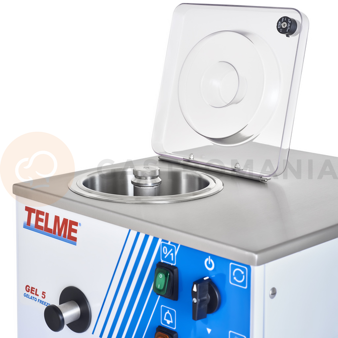 Výrobník točenej zmrzliny 5 l/h | TELME, Gel 5