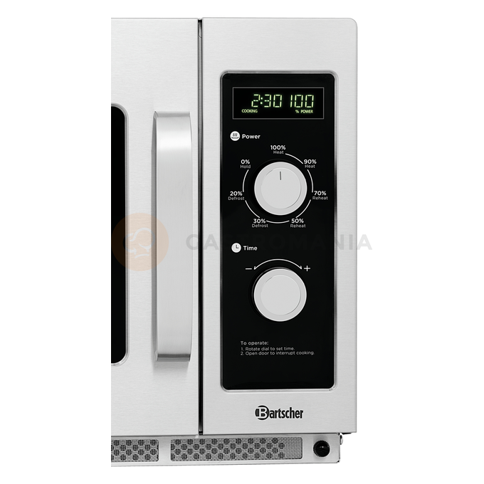 Mikrovlnná rúra 1,8 kW, 575x530x370 mm | BARTSCHER, 18340M