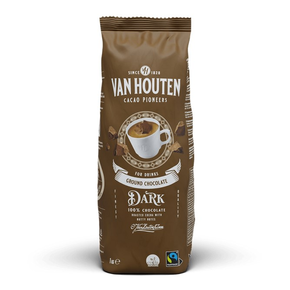 Horúca čokoláda v prášku tmavá 100%, 1 kg | VAN HOUTEN, VM-54627-V17
