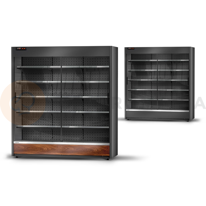 Chladiaci regálový modul s presklenými krídlovými dverami bez agregátu 1880x700x2145 mm | RAPA, Compact SR remote