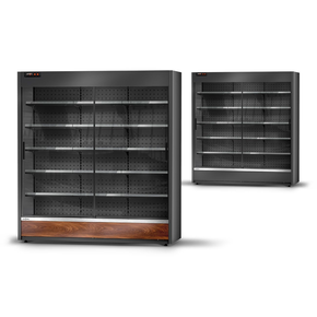 Chladiaci regálový modul s presklenými krídlovými dverami bez agregátu 1880x700x2145 mm | RAPA, Compact SR remote