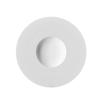 Hlboký tanier z bieleho porcelánu, dekoratívny okraj 30 cm | DEGRENNE, Collection L Fragment