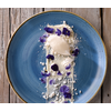 Obdĺžnikový servírovací tanier modrý, ručne zdobený 35 cm x 18,5 cm | CHURCHILL, Stonecast Cornflower Blue