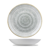 Porcelánová misa, bielo-sivá 1130 ml | CHURCHILL, Homespun Style Stone Gray
