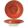 Porcelánový hlboký tanier so širokým okrajom 28 cm | CHURCHILL, Stonecast Spiced Orange