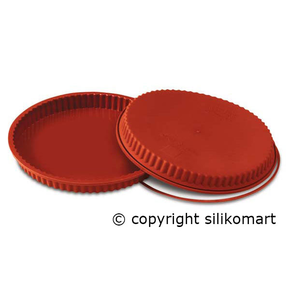 Forma na múčniky a torty SFT426 FLAN PAN, tartaletka 24x3 cm | SILIKOMART, Uniflex