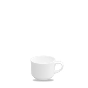Porcelánová šálka stohovateľná, 206 ml | ALCHEMY, Alchemy White