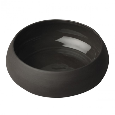 Miska na zapekanie z čierného porcelánu 14 cm | DEGRENNE, Boreal