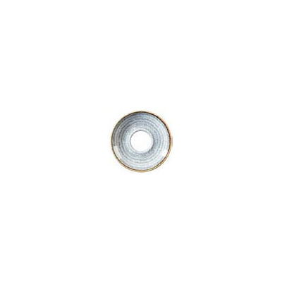 Podšálka, bielo-sivá 11,8 cm | CHURCHILL, Homespun Style Stone Gray