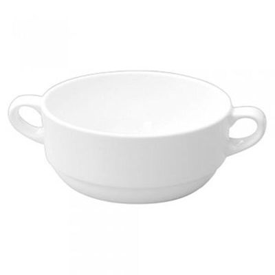 Porcelánová miska na polievku s uškami 275 ml | ALCHEMY, Alchemy White