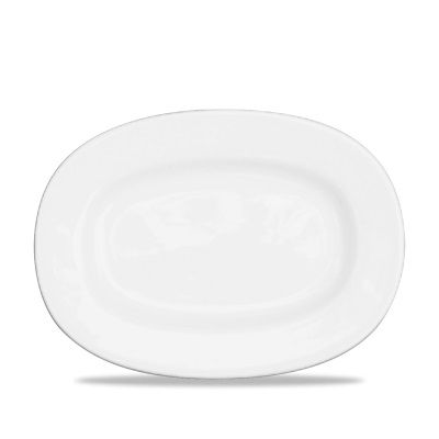 Porcelánový oválny tanier 20,7 cm | ALCHEMY, Alchemy White