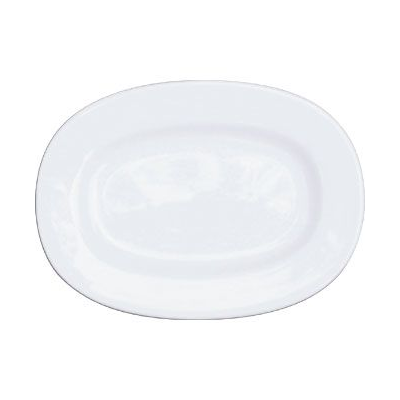 Porcelánový oválny tanier 28,6 cm | ALCHEMY, Alchemy White