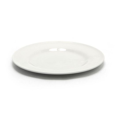Porcelánový plytký tanier 20,3 cm | ALCHEMY, Alchemy White