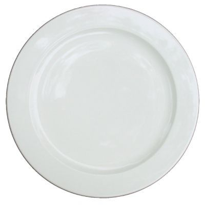 Porcelánový plytký tanier 27,5 cm | ALCHEMY, Alchemy White
