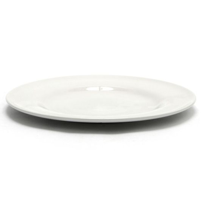 Porcelánový plytký tanier 30 cm | ALCHEMY, Alchemy White