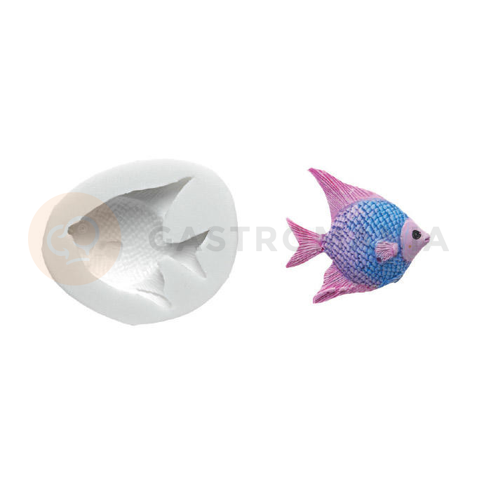 Forma na cukrovú hmotu SLK 076 - rybička, 50x50 mm | SILIKOMART, Sugarflex Fish