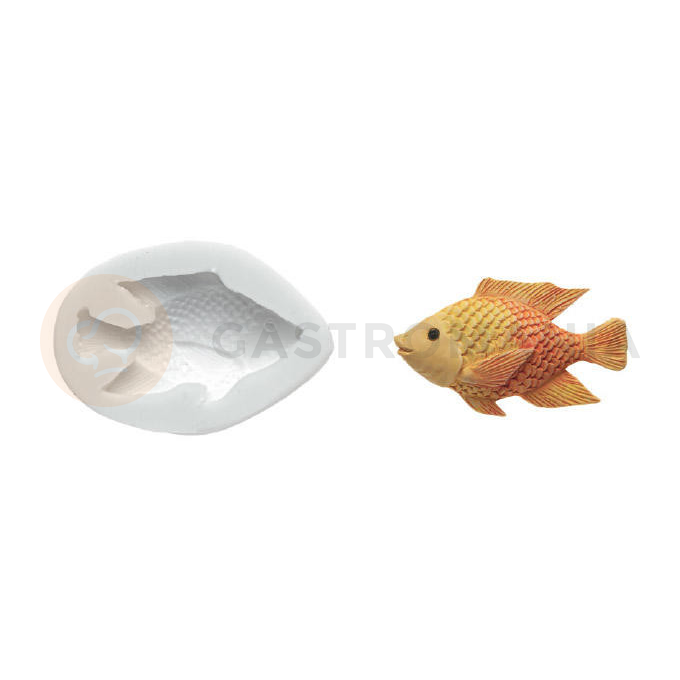 Forma na cukrovú hmotu SLK 080 - rybička, 35x58 mm | SILIKOMART, Sugarflex Fish