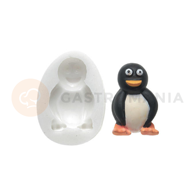 Forma na cukrovú hmotu SLK 111 - tučniak, 31x48 mm | SILIKOMART, Sugarflex Penguin