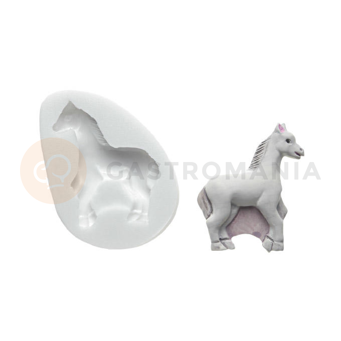 Forma na cukrovú hmotu SLK 116 - kôň, 43x65 mm | SILIKOMART, Sugarflex Horse