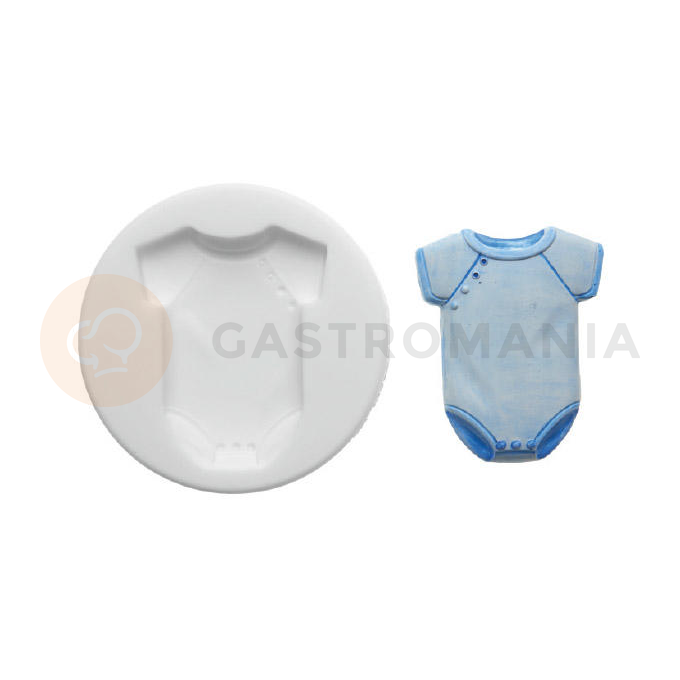 Forma na cukrovú hmotu SLK 309 - pyžamko, 54x39 mm | SILIKOMART, Sugarflex Baby Body
