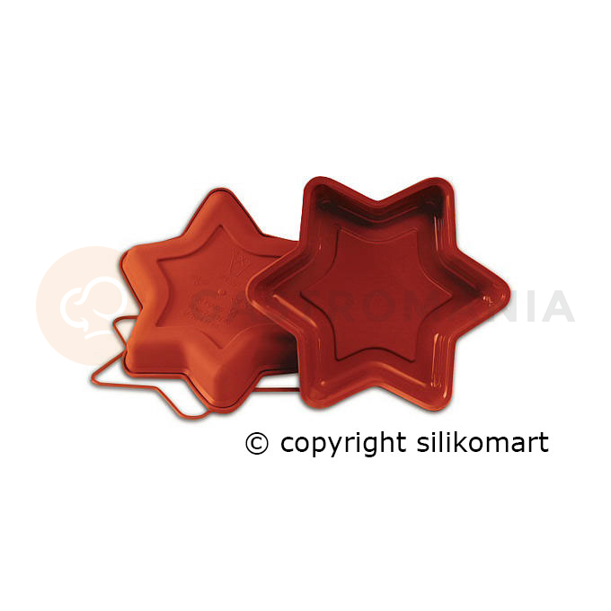 Forma na múčniky a torty SFT201 SMALL STAR 26x40 cm | SILIKOMART, Uniflex
