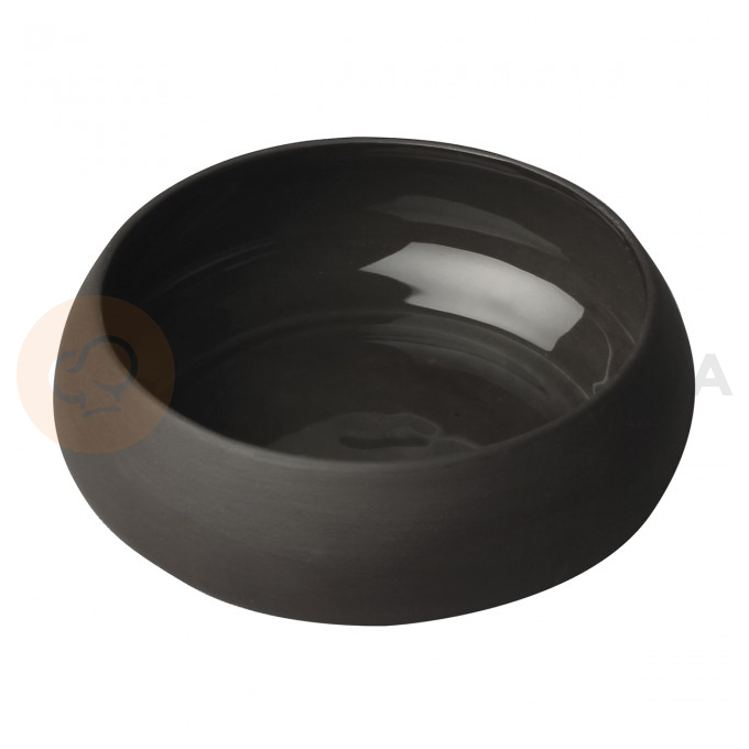 Miska na zapekanie z čierného porcelánu 14 cm | DEGRENNE, Boreal