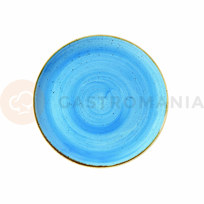 Plytký tanier modrý, ručne zdobený 26 cm | CHURCHILL, Stonecast Cornflower Blue