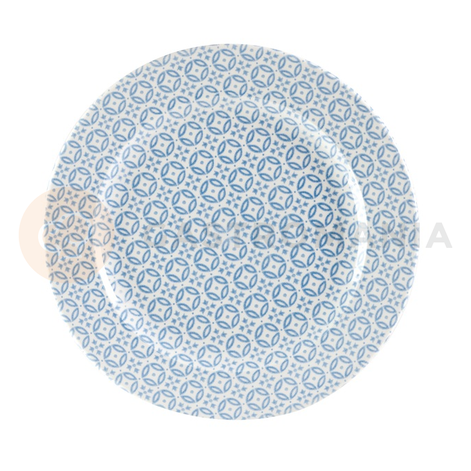 Plytký tanier s modrým vzorom 27,6 cm | CHURCHILL, Moresque Prints