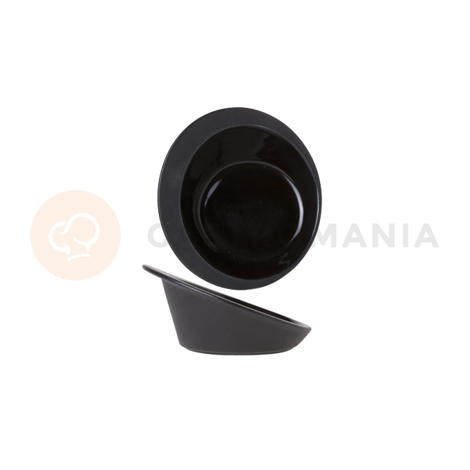 Porcelánová miska, čierna 23 cm | ARIANE, Luna