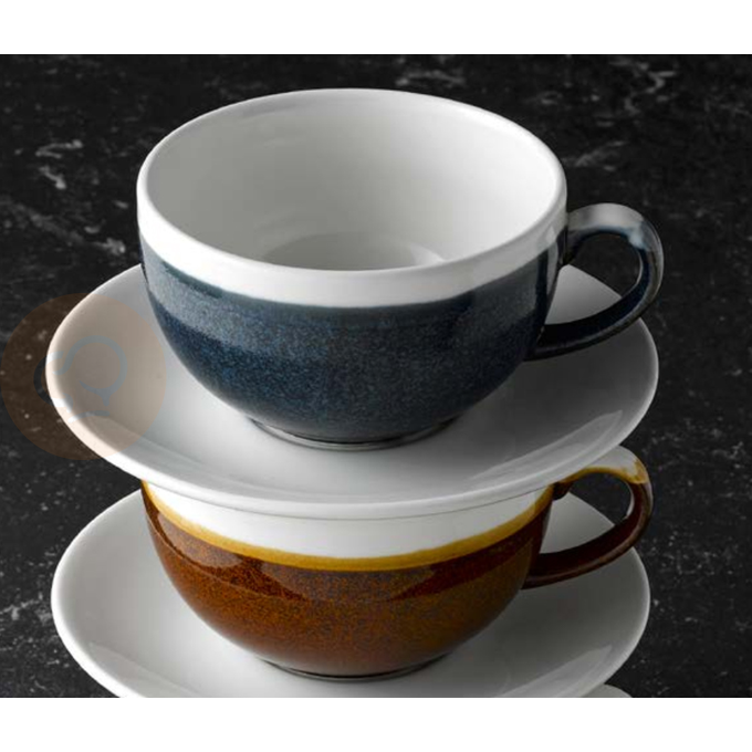 Porcelánová podšálka na espresso, škoricová 11,8 cm | CHURCHILL, Monochrome