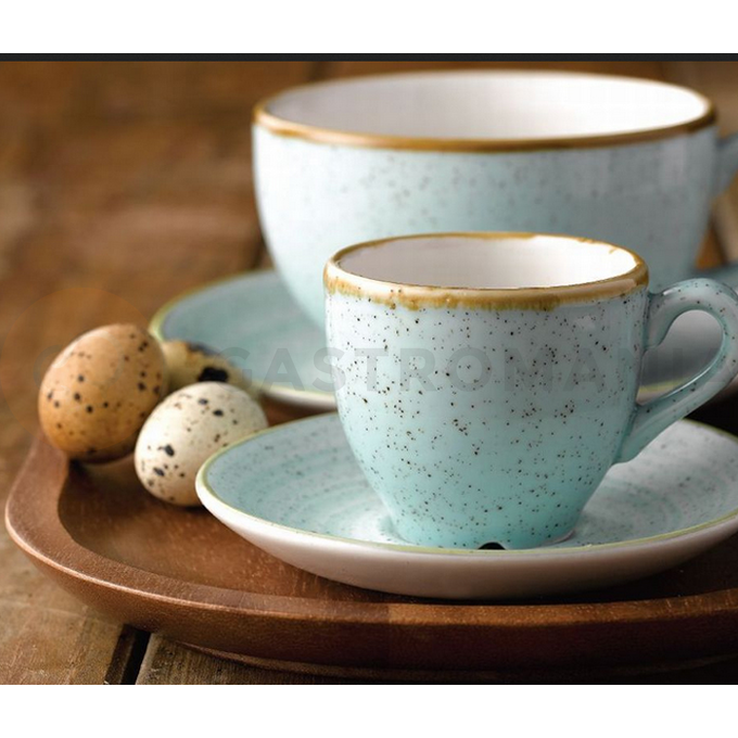 Porcelánový hlboký tanier so širokým okrajom 284 ml | CHURCHILL, Stonecast Duck Egg Blue