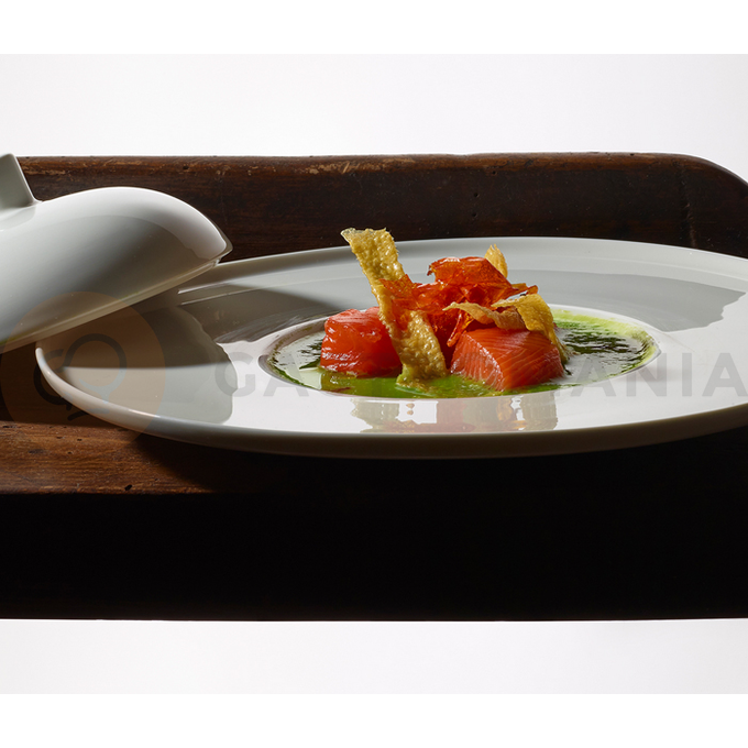 Porcelánový poklop k tanieru gourmet 28 cm | ARIANE, Privilage