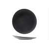 Plytký tanier so zdvyhnutým okrajom, čierny 15 cm | ARIANE, Dazzle
