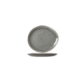 Laguna Blue-Grey oválny prezentačný tanier 32,5 x 28,5 cm | COSY &amp; TRENDY, Laguna