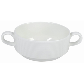 Porcelánová miska na polievku stohovateľná 280 ml | AMBITION, Desire