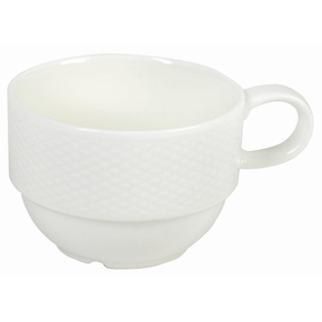 Porcelánová šálka stohovateľná 100 ml | AMBITION, Impres