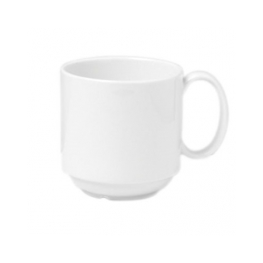 Porcelánový hrnček stohovateľný 250 ml | AMBITION, Simple