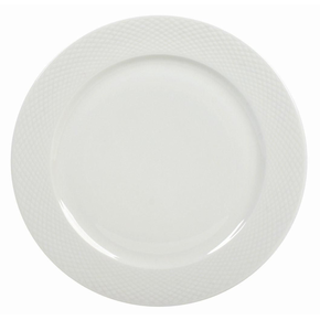 Porcelánový plytký tanier 25 cm | AMBITION, Impres