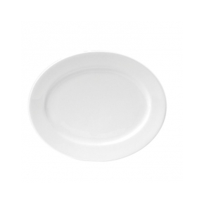 Porcelánový servírovací tanier 30 x 21 cm | AMBITION, Simple